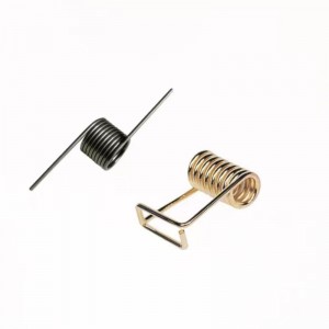 Rustfrit stål hårnål tøjspind lille spiral torsion forår